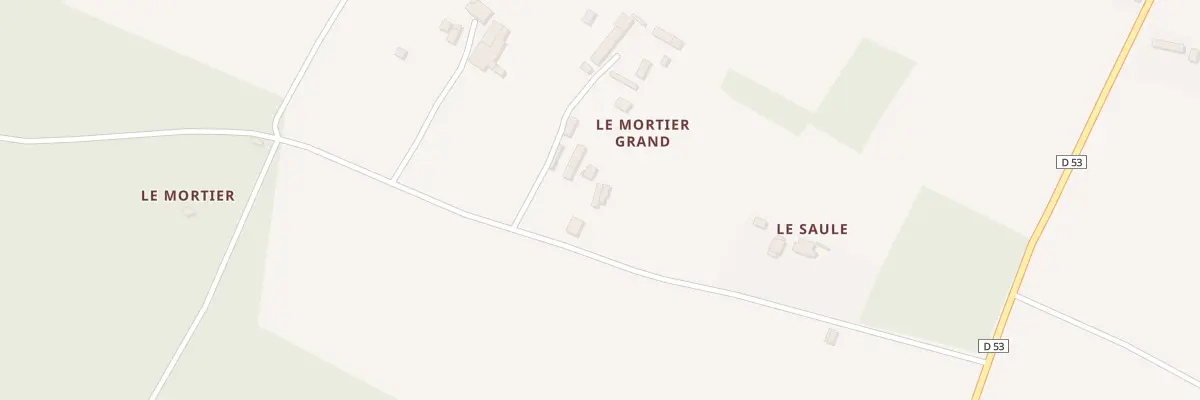 Plan du 344 Rte du Mortier Grand à Noyant-Villages