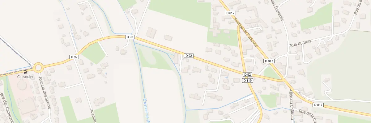 Plan du 7 Rue de la Libération à Barbazan-Debat