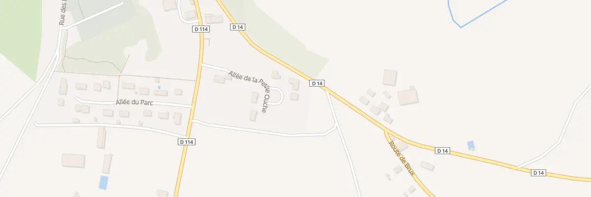 Plan du 9 All de la Petite Ouche à Rom