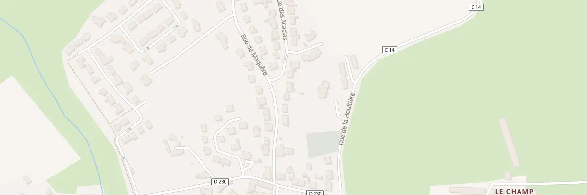 Plan du 8 Rue de Maquere à Aigné