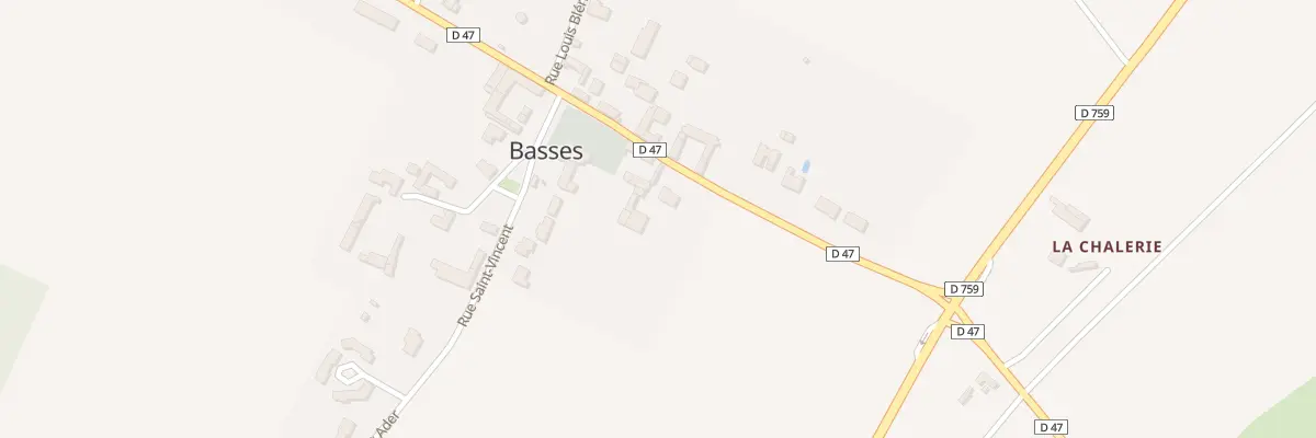 Plan du 4 Rue Jean Mermoz à Basses