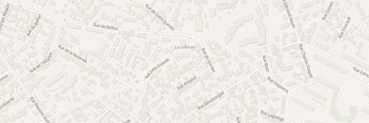 Plan du 108 Rue Jules Guesde au Havre