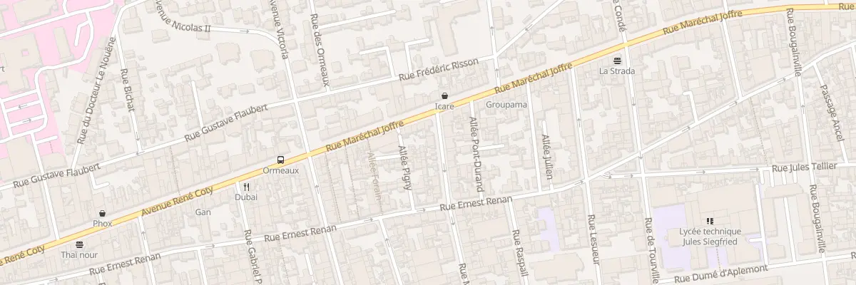 Plan du 111 Rue Michelet au Havre
