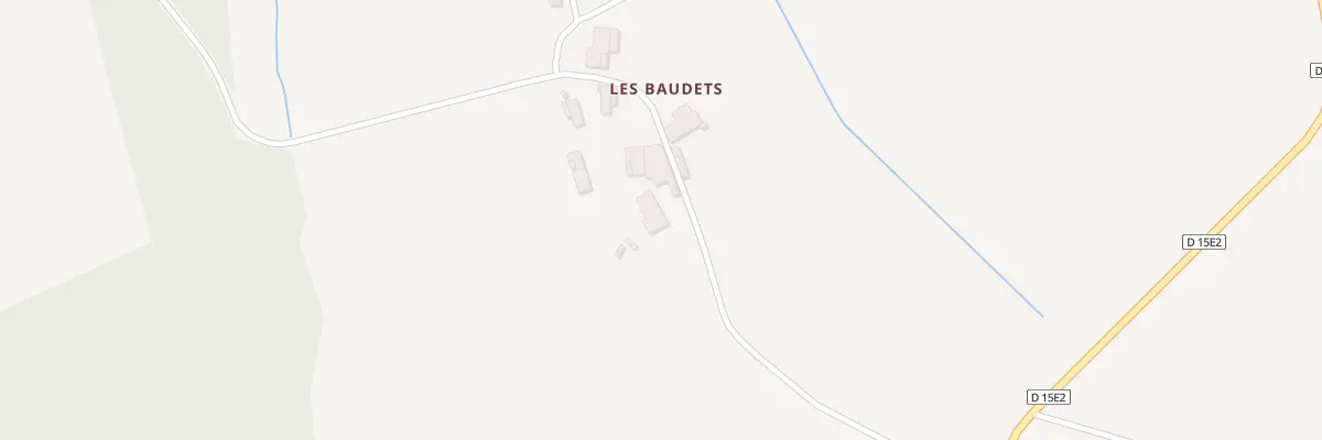 Plan du 1 Les Baudets à Pellegrue