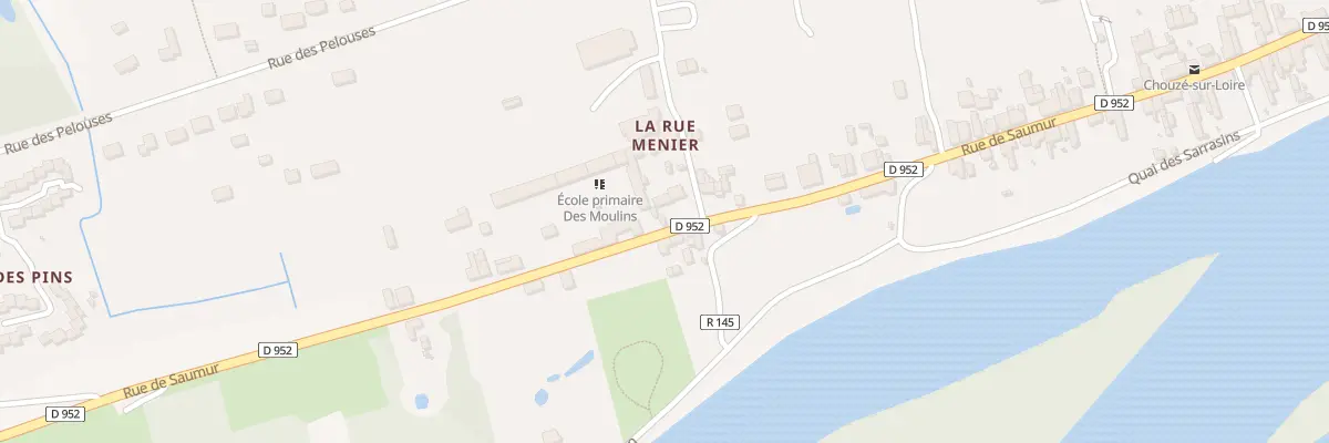Plan du 1 Rue Ménier à Chouzé-sur-Loire