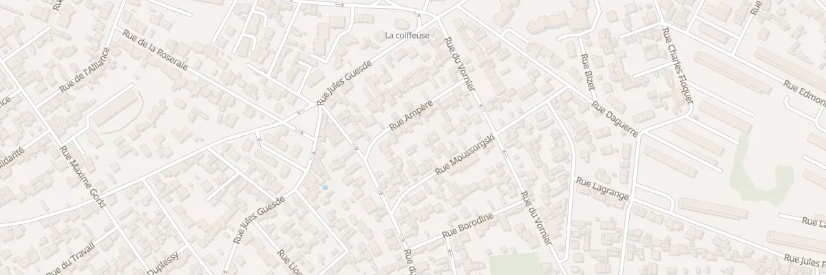 Plan du 12 Rue Ampère au Havre