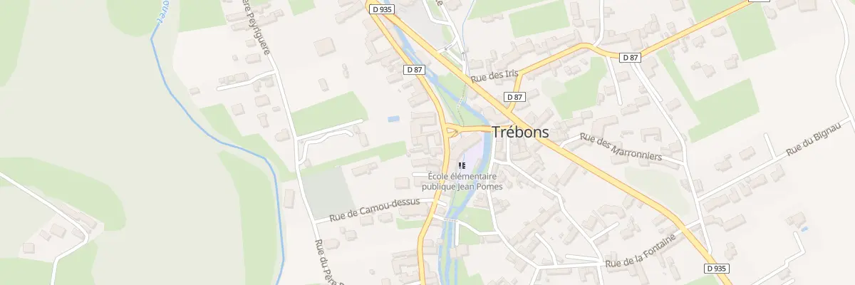 Plan du 18 Rue des Pyrénées à Trébons