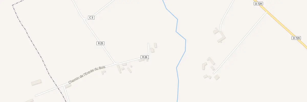 Plan du 4 Le Vieux Urou au Pin-au-Haras