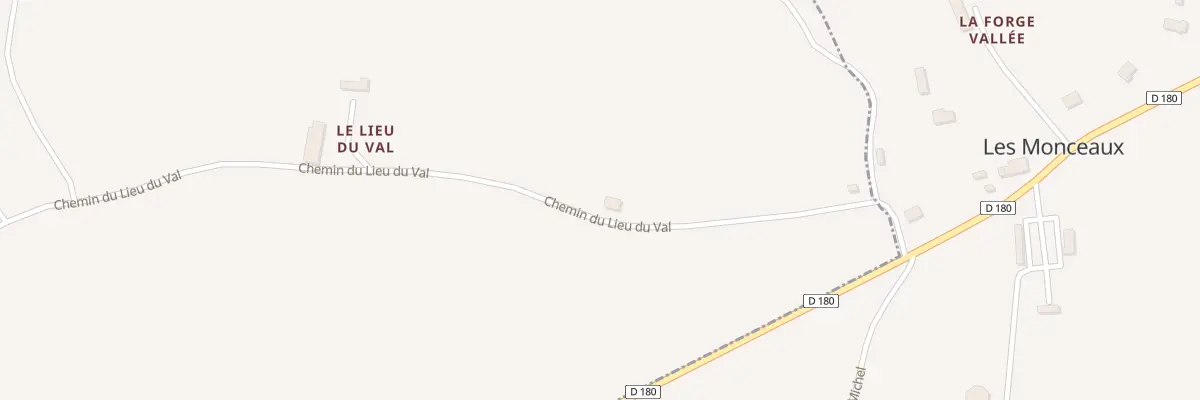 Plan du 20 Che du Lieu du Val à La Houblonnière