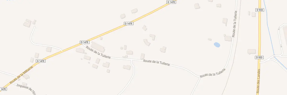 Plan du 632 Rte de la Tuilerie à Bouglon