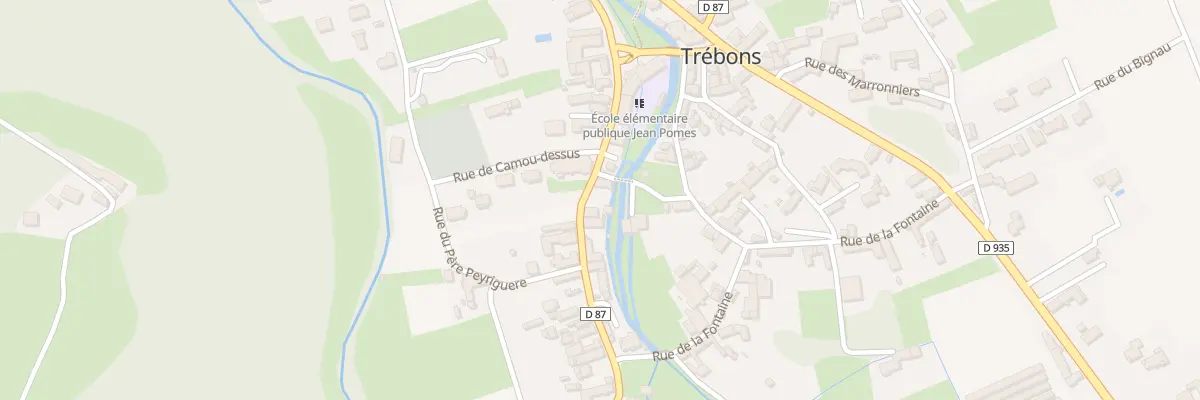 Plan du 3 Rue des Pyrénées à Trébons