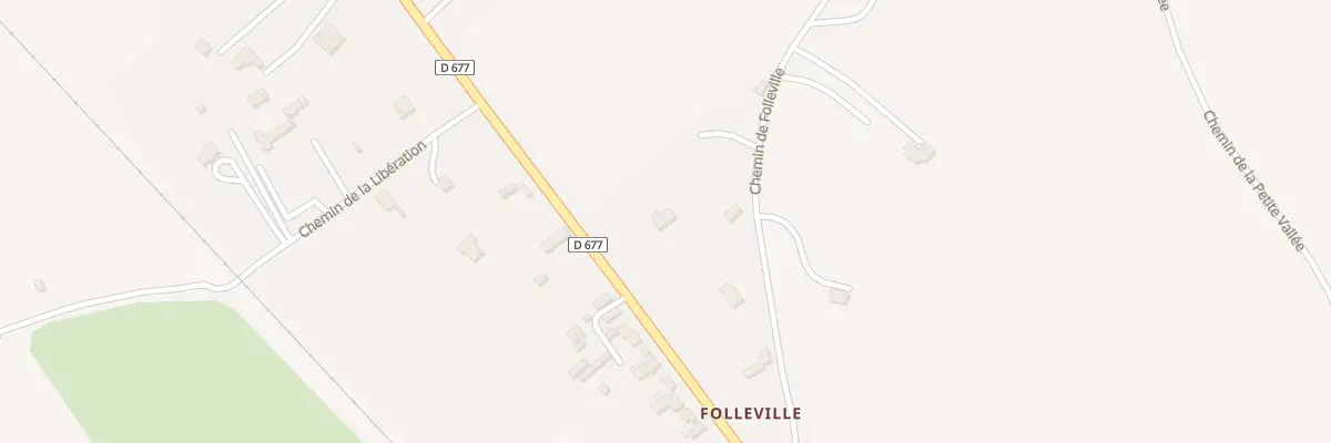 Plan du 450 Che de Folleville à Bonneville-sur-Touques