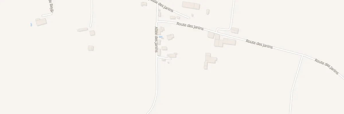 Plan du 8 Les Janins à Dieulivol