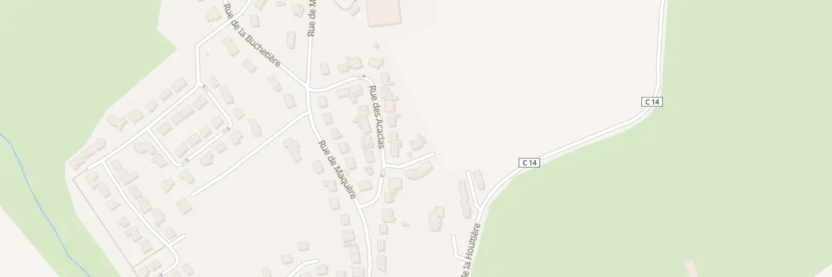 Plan du 1 Rue des Roses à Aigné