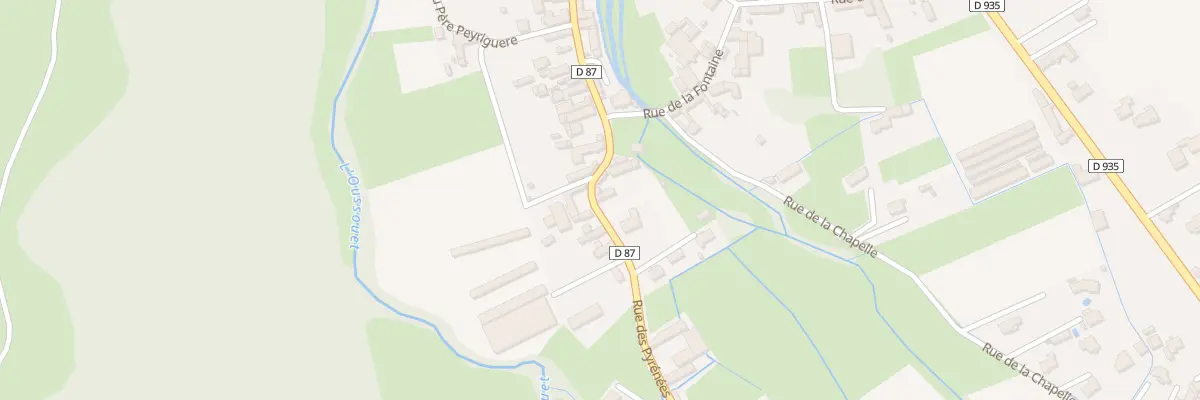 Plan du 17 Rue des Pyrénées à Trébons