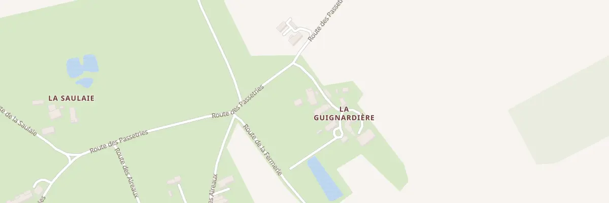 Plan du 50 Rte de la Guignardière à Vernoil-le-Fourrier