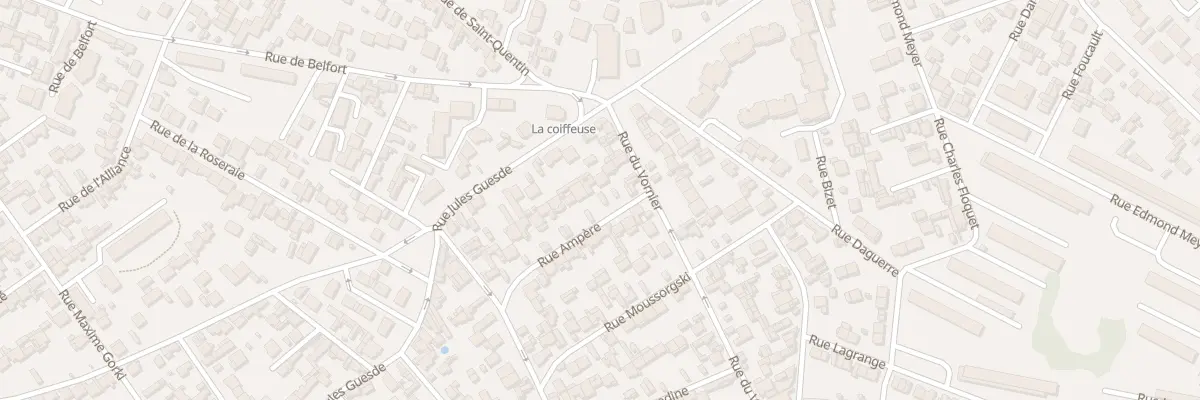 Plan du 21 Rue Ampère au Havre