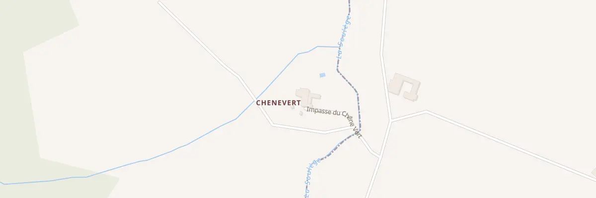 Plan du 72 Chenevert Sud à Massugas