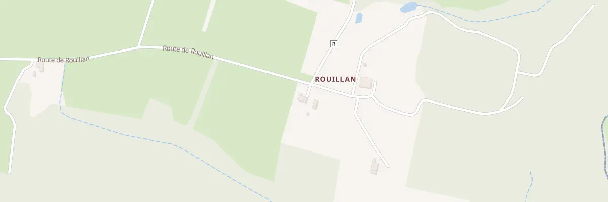 Plan du 1586 Rte de Rouillan à Saint-Pé-Saint-Simon
