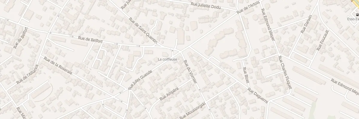 Plan du 116 Rue Jules Guesde au Havre