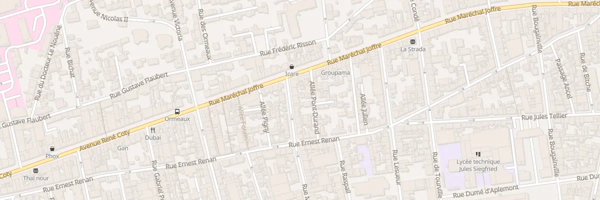 Plan du 82 Rue Michelet au Havre