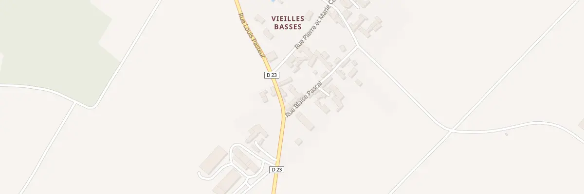Plan du 1 Rue Blaise Pascal à Basses