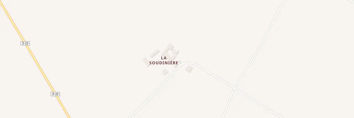 Plan du 5 La Soudiniere à Vézières