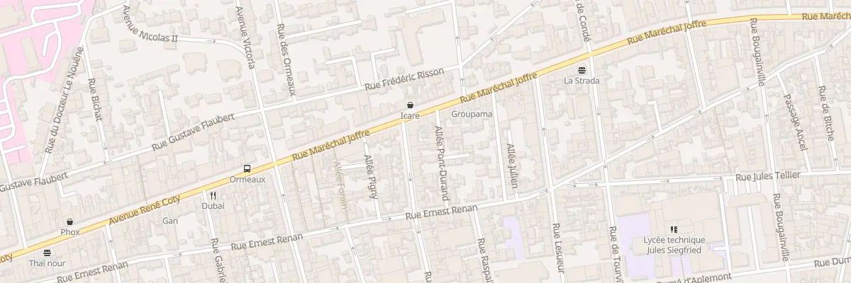 Plan du 84 Rue Michelet au Havre