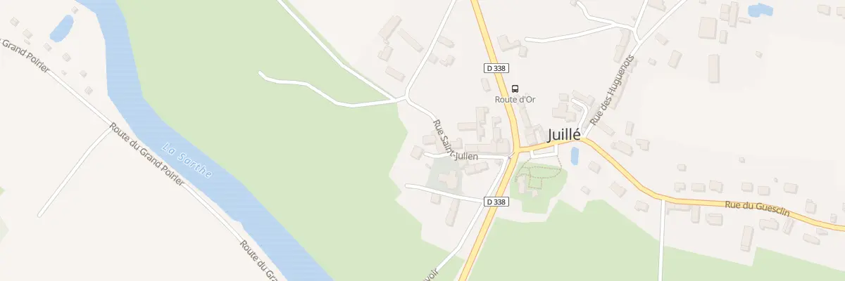 Plan du 7 Rue St Julien à Juillé