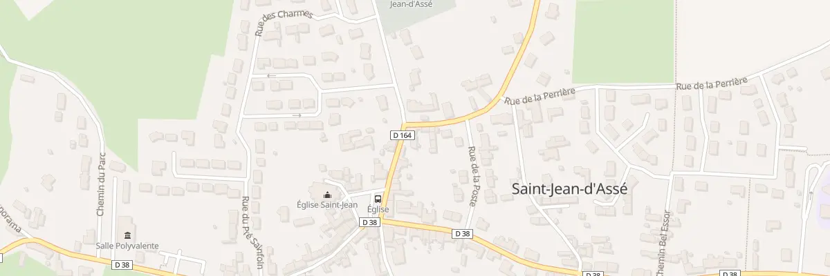 Plan du 18 Rue du Chene à Saint-Jean-d’Assé
