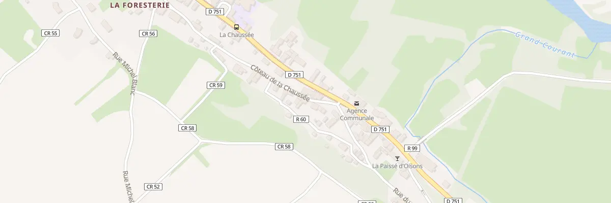 Plan du 73 La Chaussee à Saint-Germain-sur-Vienne