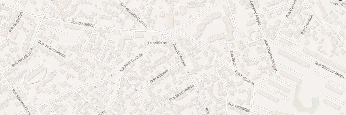 Plan du 25 Rue Ampère au Havre