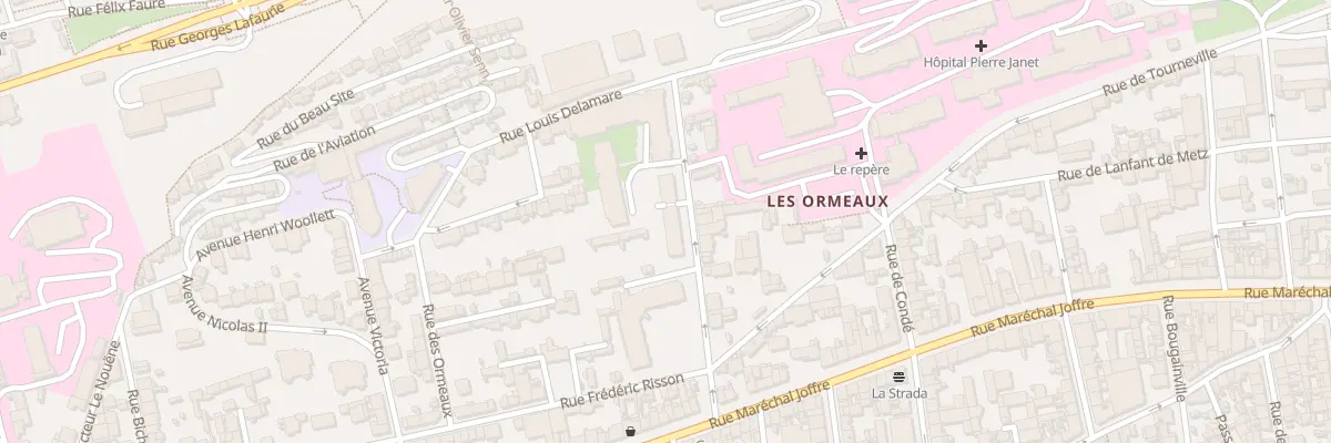 Plan du 21 Rue Guillaume le Conquérant au Havre