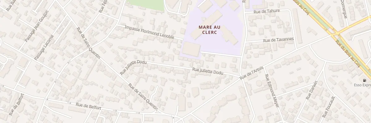 Plan du 31 Rue Juliette Dodu au Havre