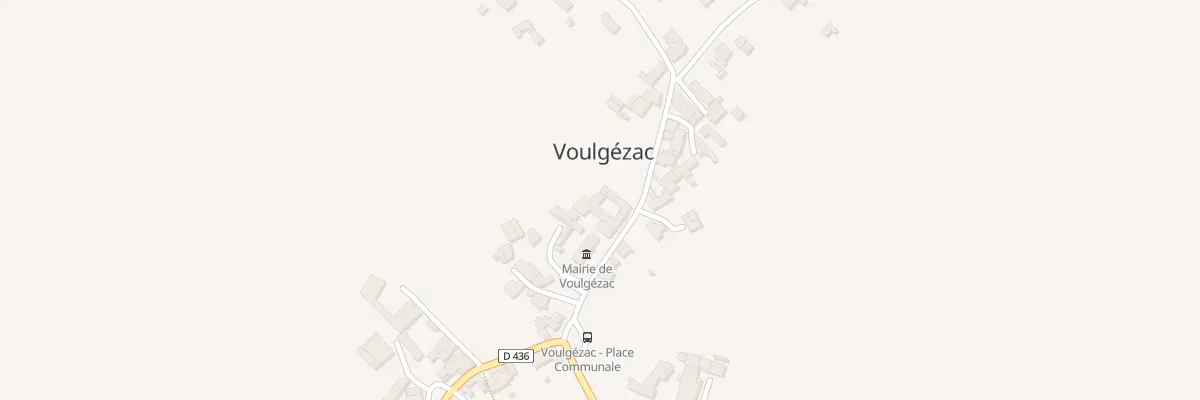 Plan du 5090 Chez Mauzet à Voulgézac