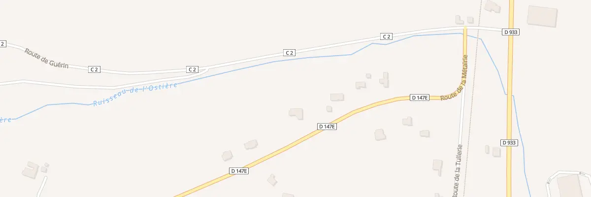 Plan du 2765 Rte de la Metairie à Bouglon