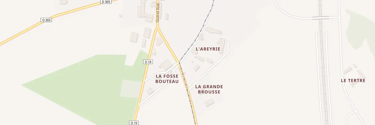 Plan du 5 Che de l’Areyrie à Londigny