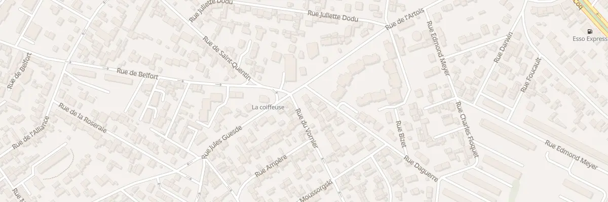 Plan du 37 Rue Daguerre au Havre