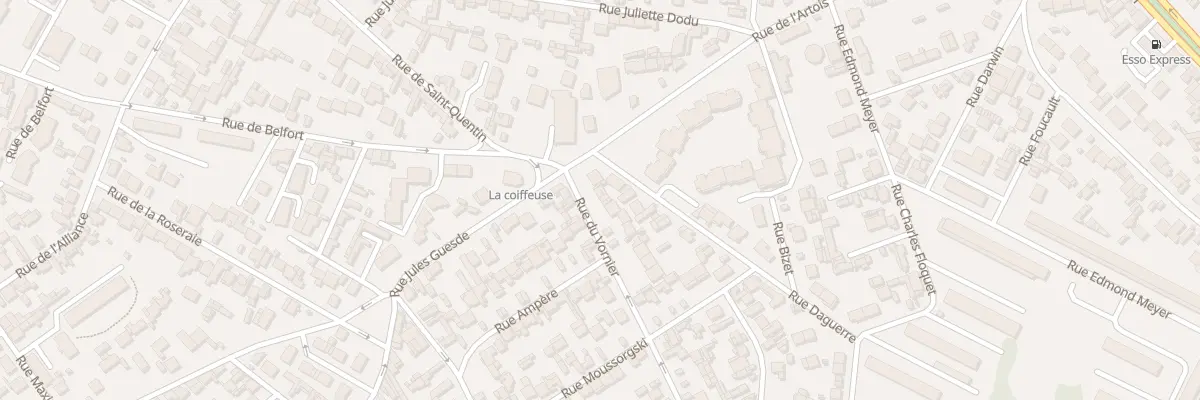 Plan du 64 Rue du Vornier au Havre