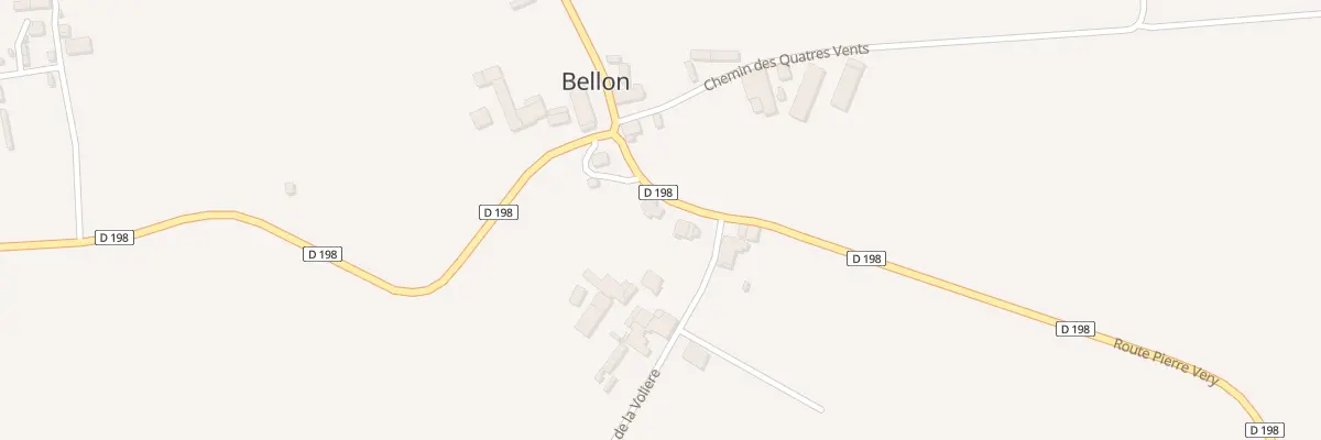 Plan du 84 Rte Pierre Very à Bellon