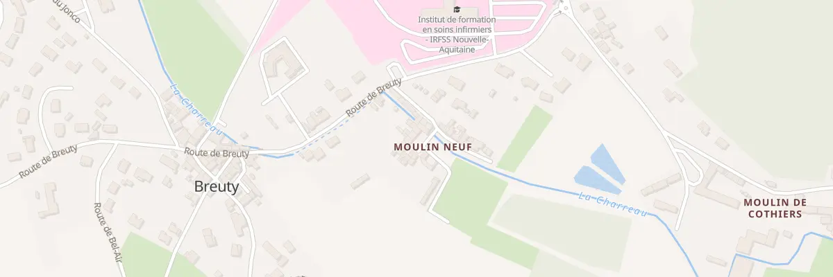 Plan du 19 Rte du Moulin Neuf à La Couronne