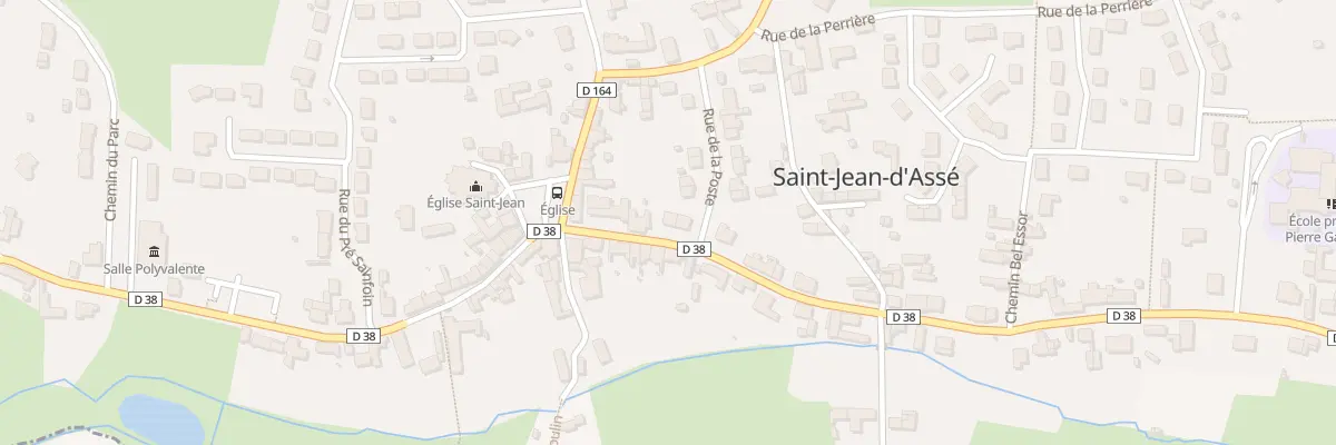 Plan du 5 Rue Principale à Saint-Jean-d’Assé