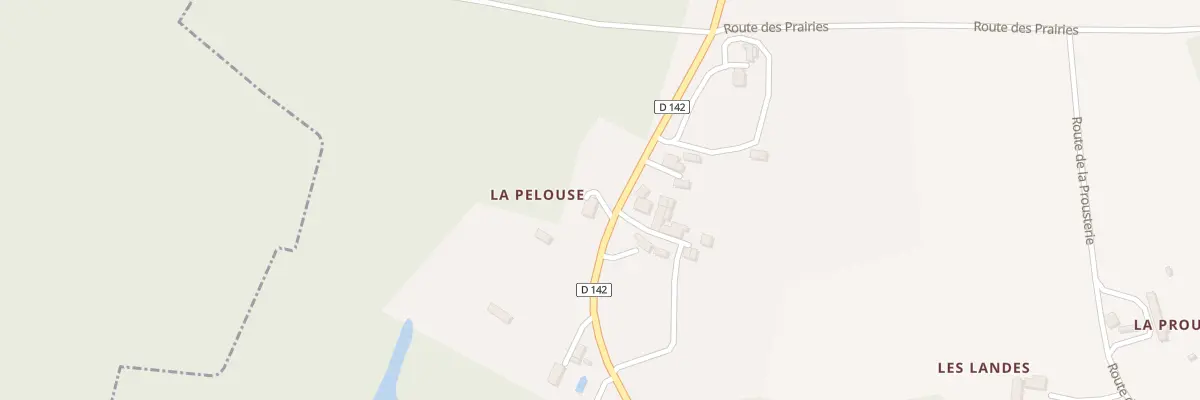 Plan du 5111 La Pelouse à La Pellerine