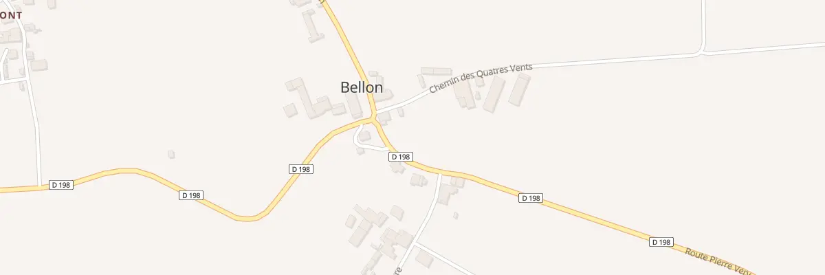 Plan du 20 Che des Quatres Vents à Bellon