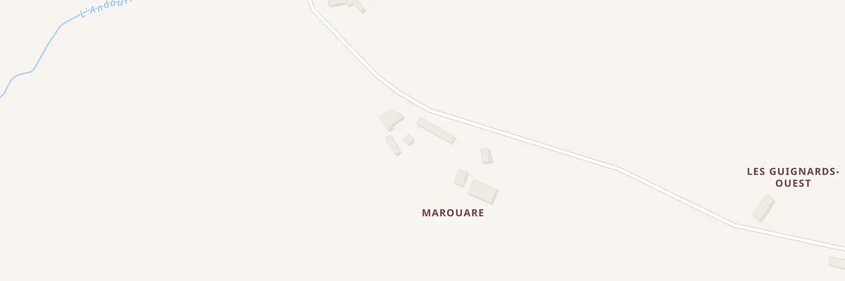 Plan du 2 Marouare à Saint-Vivien-de-Monségur