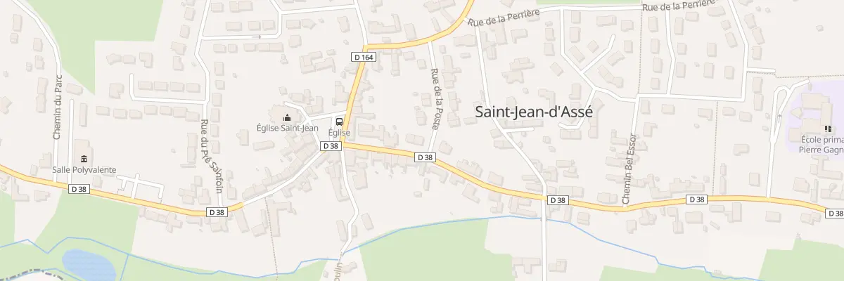 Plan du 7 Rue Principale à Saint-Jean-d’Assé