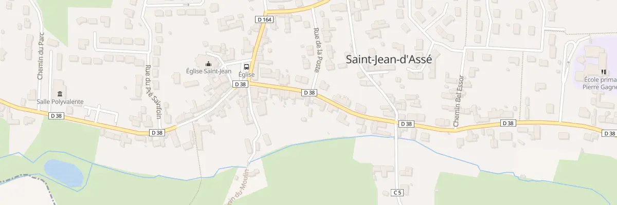 Plan du 14B Rue Principale à Saint-Jean-d’Assé