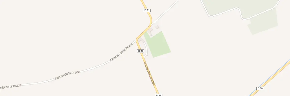 Plan du 5027 Rte des Landes à Sauveterre