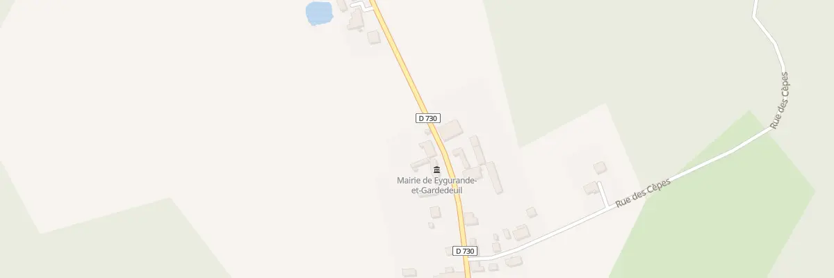 Plan du 2699 Rte de Royan à Eygurande-et-Gardedeuil