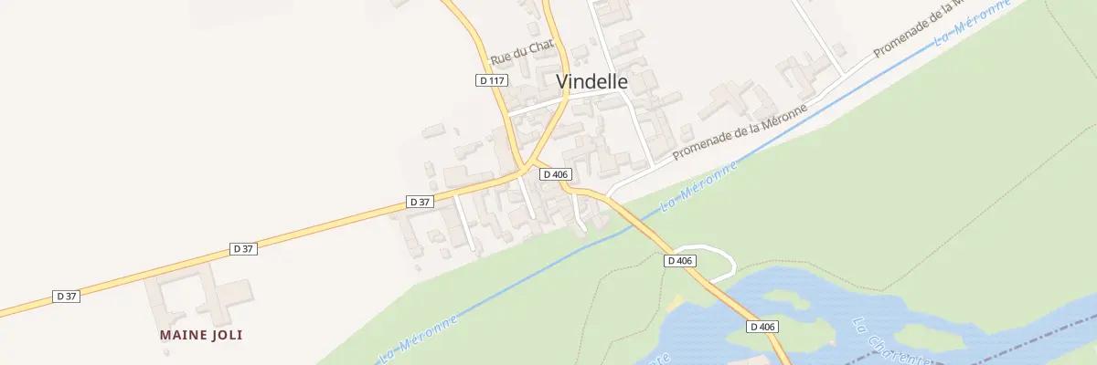 Plan du 2 Pl de l’Église à Vindelle